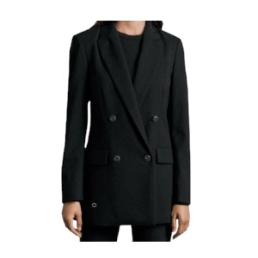Rag & Bone Andie Twill Blazer Black 0 NWT